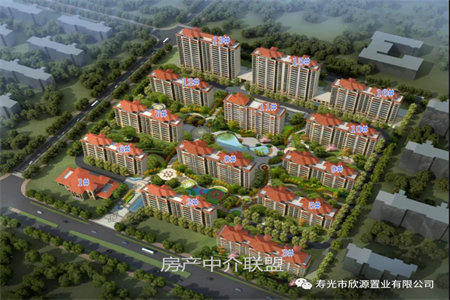城西华安仪锦苑3室1厅1卫92m2中档装修